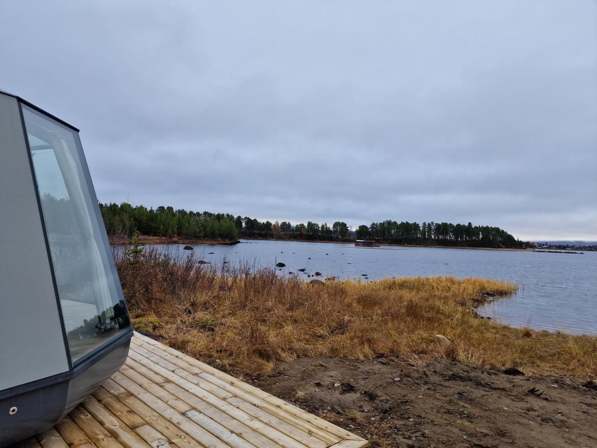 Aurora River Camp Glass Igloos & Cabins Kiruna Esterno foto